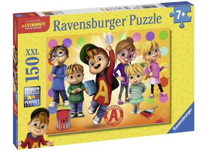 Ravensburger Puzzle 100507 Alvin a jeho přátelé 150 XXL dílků