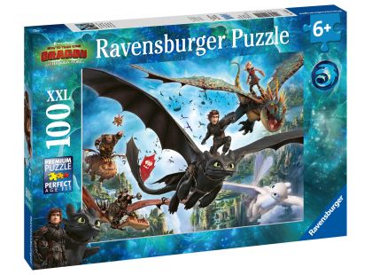 Ravensburger Puzzle Jak vycvičit draka III. 100 dílků