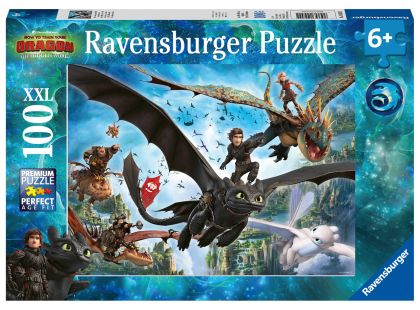Ravensburger Puzzle Jak vycvičit draka III. 100 dílků