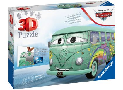 Ravensburger 3D puzzle 111855 Fillmore VW Disney Pixar Cars 162 dílků