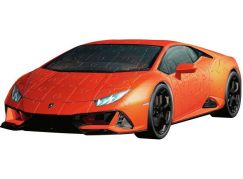 Ravensburger puzzle 115716 Lamborghini Huracán Evo oranžové 108 dílků
