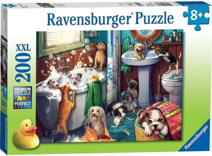 Ravensburger puzzle 126675 Psí koupel 200 XXL dílků