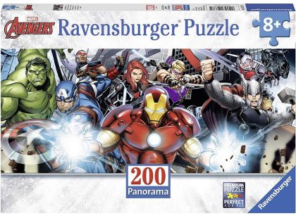 Ravensburger puzzle 127375 Tým superhrdinů 200 dílků