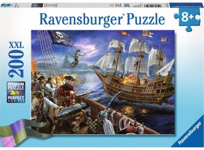 Ravensburger puzzle 127597 Černovousova bitva, 200 XXL dílků