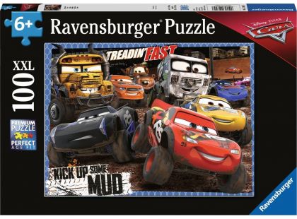 Ravensburger puzzle 128457 Disney Auta 3 V bahně 100 XXL dílků