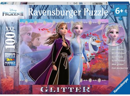 Ravensburger Puzzle třpytivé Disney Ledové království II. 100 dílků