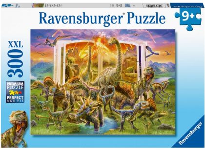 Ravensburger Puzzle Encyklopedie dinosaurů 300 XXL dílků