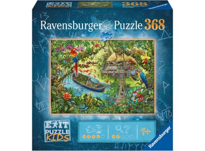 Ravensburger Puzzle Exit Kids Džungle 368 dílků