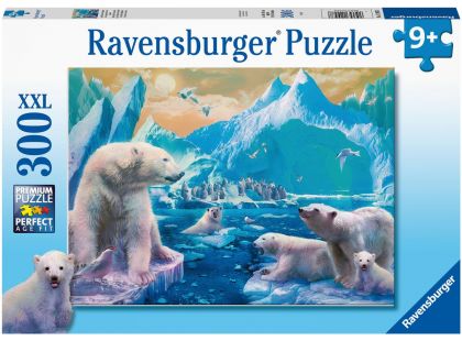 Ravensburger Puzzle 129478 Polární medvědi 300 dílků