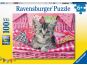 Ravensburger Puzzle Roztomilé koťátko 100 dílků 2