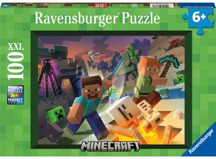 Ravensburger Puzzle Minecraft Monstra 100 XXL dílků