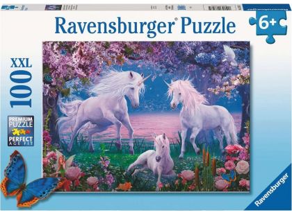 Ravensburger puzzle 133475 Překrásní jednorožci 100 dílků