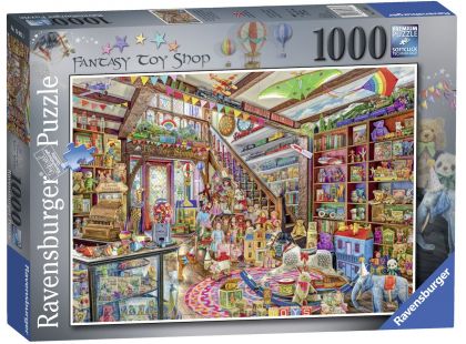 Ravensburger Puzzle Fantasy obchod s hračkami 1000 dílků