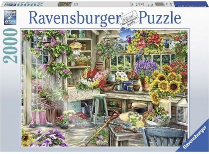 Ravensburger Puzzle Zahradníkův ráj 2000 dílků