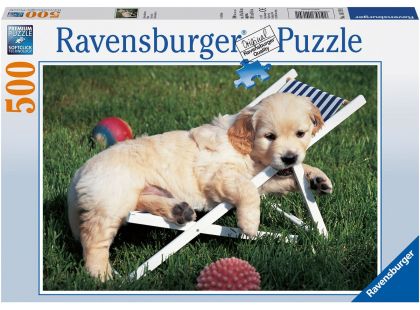 Ravensburger Puzzle 141791 Zlatý retrívr 500 dílků