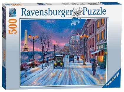 Ravensburger Puzzle 147410 Zima v Paříži 500 dílků