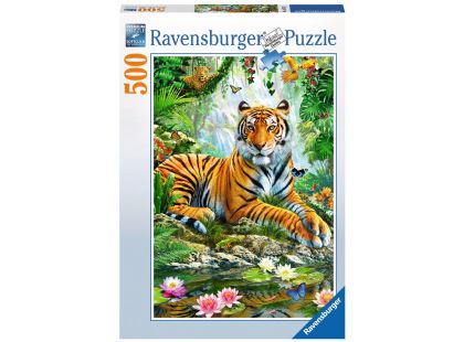 Ravensburger Puzzle 147427 Tygr v pralese 500 dílků