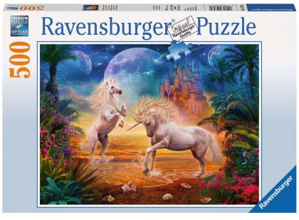 Ravensburger Puzzle 147434 Magický Jednorožci 500 dílků