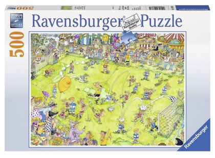 Ravensburger Puzzle 147861 Na fotbalovém zápase 500 dílků