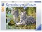 Ravensburger Puzzle 147939 Bílé kočky loupežnice 500 dílků 2
