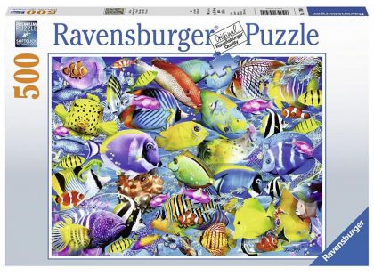 Ravensburger Puzzle 147960 Tropická doprava 500 dílků