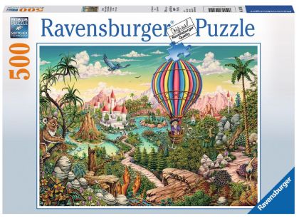 Ravensburger Puzzle 147991 Létající balón 500 dílků
