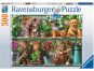 Ravensburger puzzle 148240 Kočky na knihovně 500 dílků 2