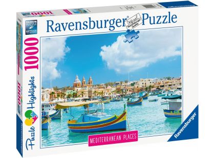 Ravensburger puzzle 149780 Malta 1000 dílků