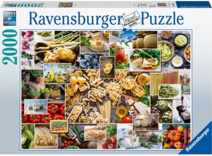 Ravensburger puzzle 150168 Koláž s jídlem 2000 dílků