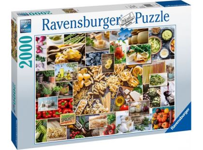 Ravensburger puzzle 150168 Koláž s jídlem 2000 dílků