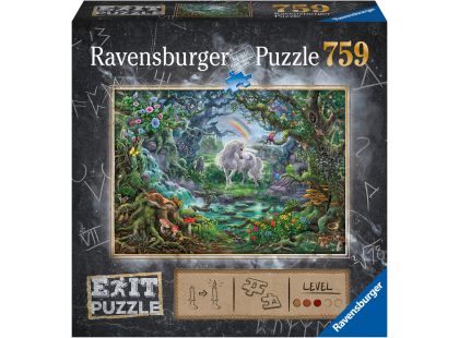 Ravensburger Puzzle Exit Jednorožec 759 dílků
