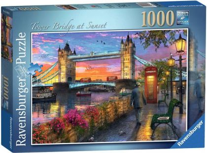 Ravensburger puzzle 150335 Západ slunce u Tower Bridge 1000 dílků