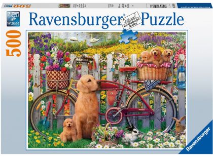 Ravensburger Puzzle Roztomilí psi 500 dílků