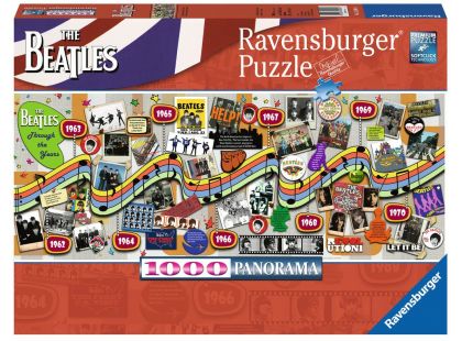 Ravensburger Puzzle 150960 The Beatles Během let; 1000 dílků