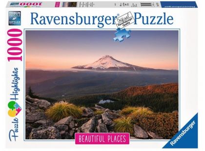Ravensburger Puzzle 151578 Stratovulkan Mont Hook Oregon USA 1000 dílků