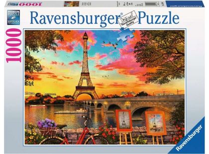 Ravensburger puzzle 151684 Na břehu Seiny 1000 dílků