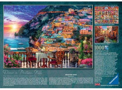 Ravensburger Puzzle 152636 Positano, Itálie 1000 dílků