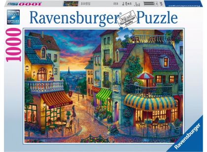 Ravensburger puzzle 152650 Večer v Paříži 1000 dílků