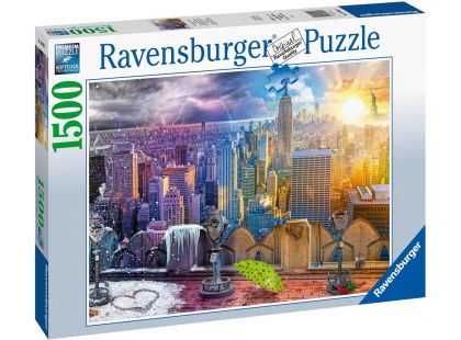 Ravensburger puzzle 160082 Mrakodrapy New Yorku 1500 dílků
