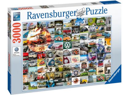 Ravensburger puzzle 160181 99 VW Bulli momentů 3000 dílků