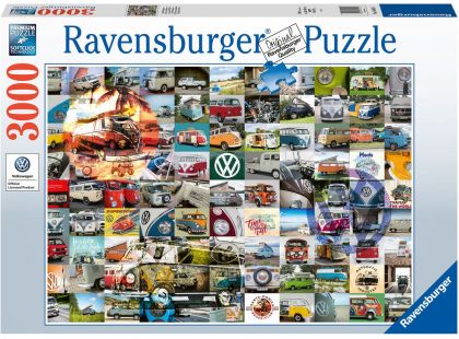 Ravensburger puzzle 160181 99 VW Bulli momentů 3000 dílků