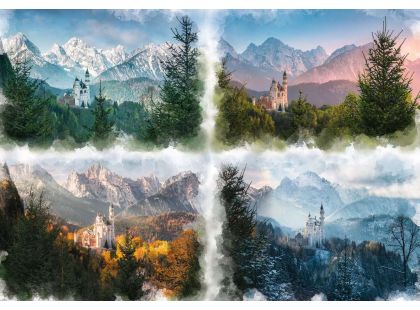 Ravensburger puzzle 161379 Neuschwanstein 18000 dílků