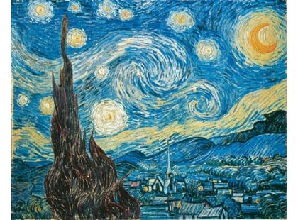 Ravensburger puzzle 162079 Vincent van Gogh: Starry Night 1500 dílků