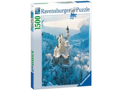 Ravensburger Puzzle 162192 Zámek Neuschwanstein v zimě 1500 dílků