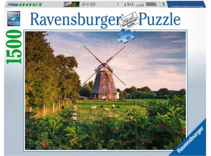 Ravensburger puzzle 162239 Mlýn u Baltského moře 1500 dílků