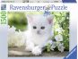 Ravensburger Puzzle Bílé kotě 1500 dílků 2