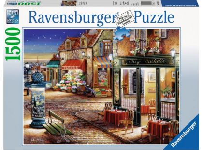 Ravensburger puzzle 162444 Tajemný koutek v Paříži 1500 dílků