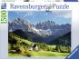 Ravensburger Puzzle Výhled na Dolomity 1500 dílků 2
