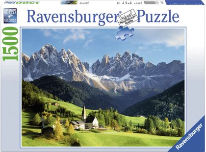 Ravensburger Puzzle Výhled na Dolomity 1500 dílků