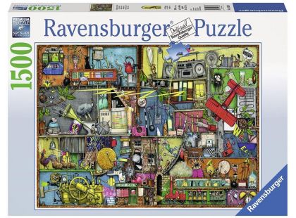 Ravensburger Puzzle 163618 Regál 1500 dílků